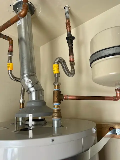 Water heater installation and plumbing repair in Brandy Chase